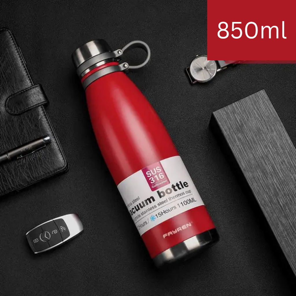 Zeroware Best Seller Double wall SS -304 Hot & cold Water bottle  -850ml
