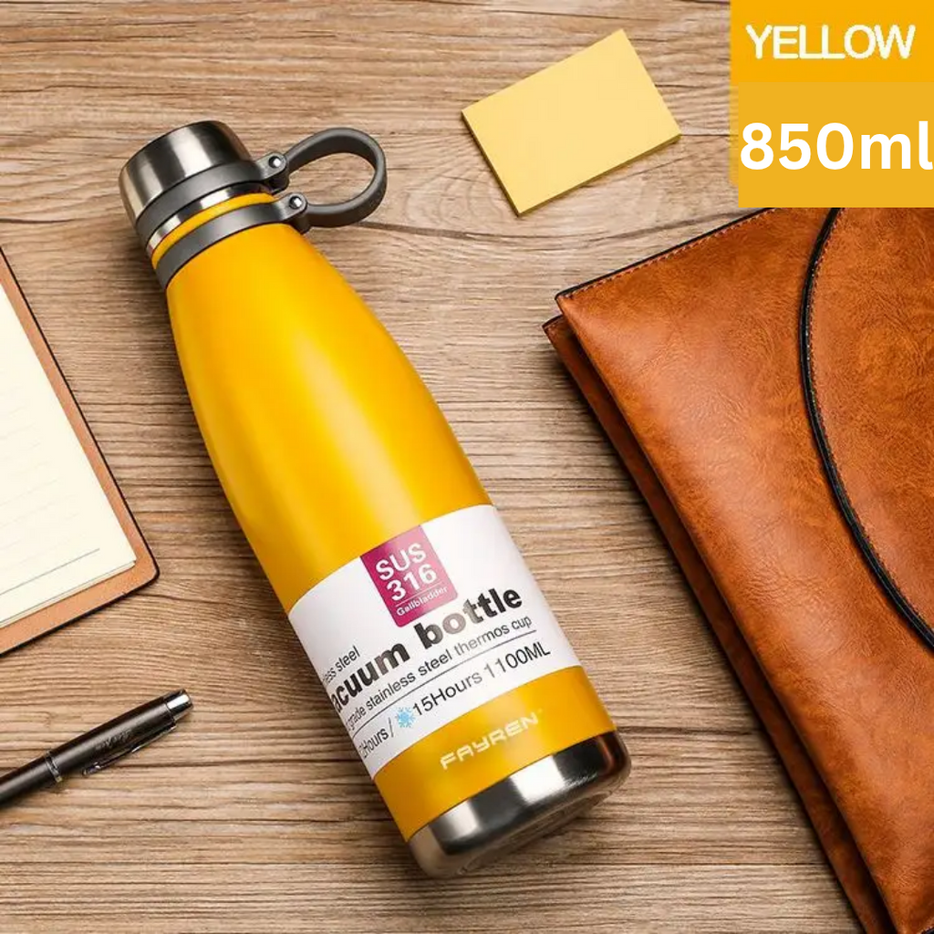 Zeroware Best Seller Double wall SS -304 Hot & cold Water bottle  -850ml
